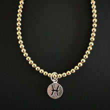 Load image into Gallery viewer, zodiac charm ball bracelet