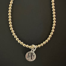 Load image into Gallery viewer, zodiac charm ball bracelet
