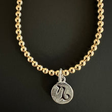 Load image into Gallery viewer, zodiac charm ball bracelet