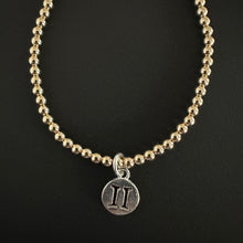 Load image into Gallery viewer, zodiac charm ball bracelet