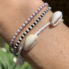 Load image into Gallery viewer, summer shell beaded bracelet
