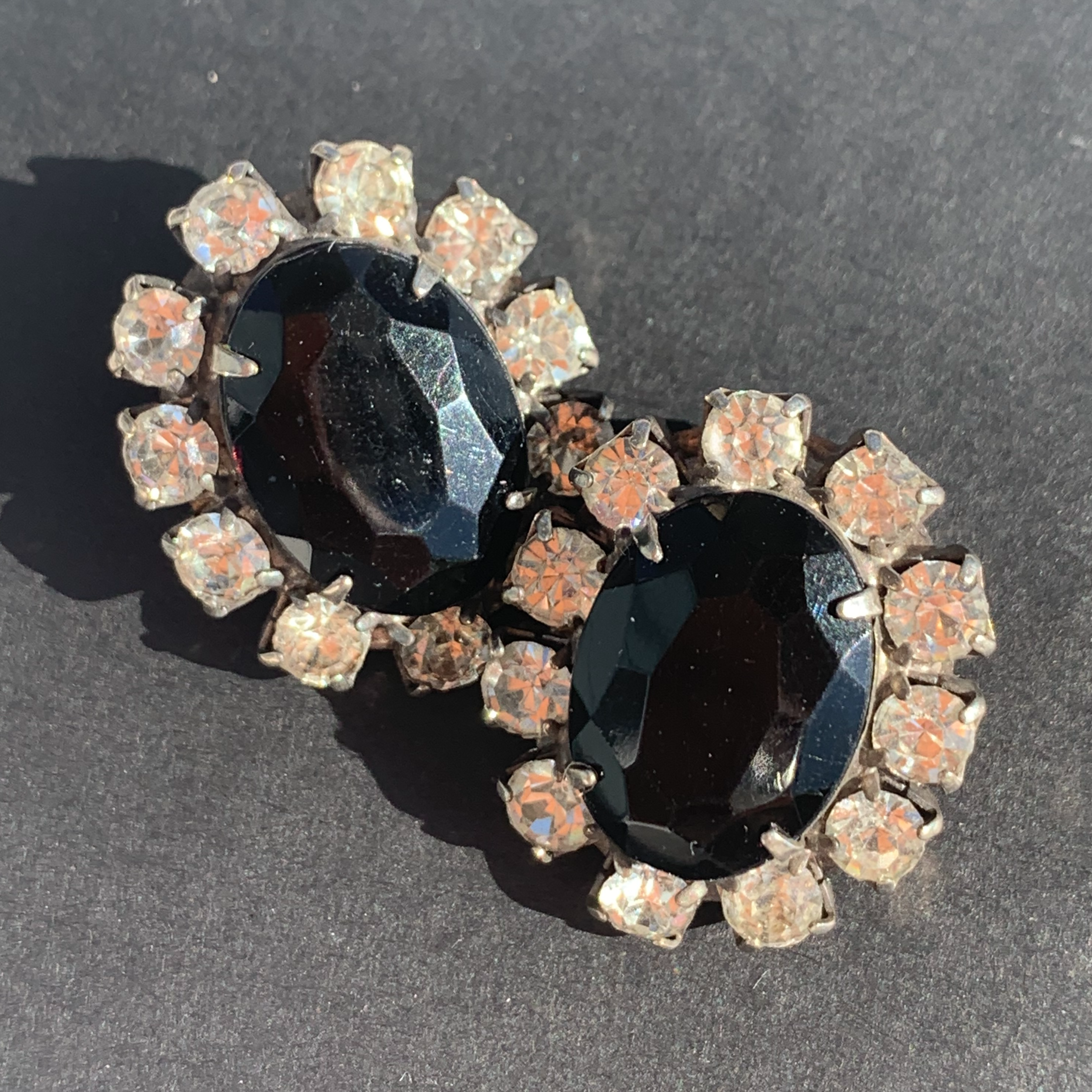 ☆人気☆【VINTAGE HOLLYWOOD】☆Black Oval Stone Earring.s☆ big_EJ1700_BBO0_grande.jpg?v=