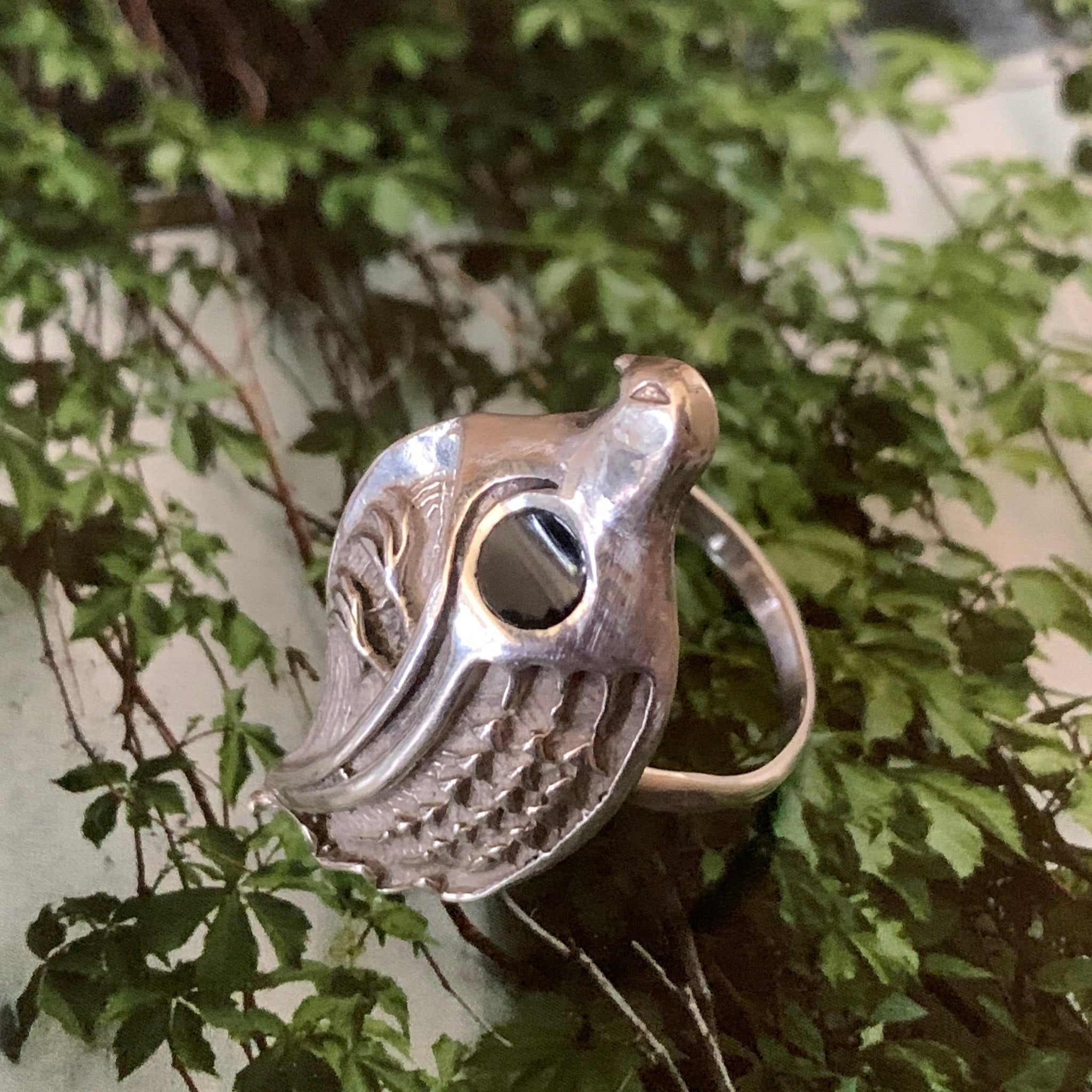 Vintage bird ring hotsell