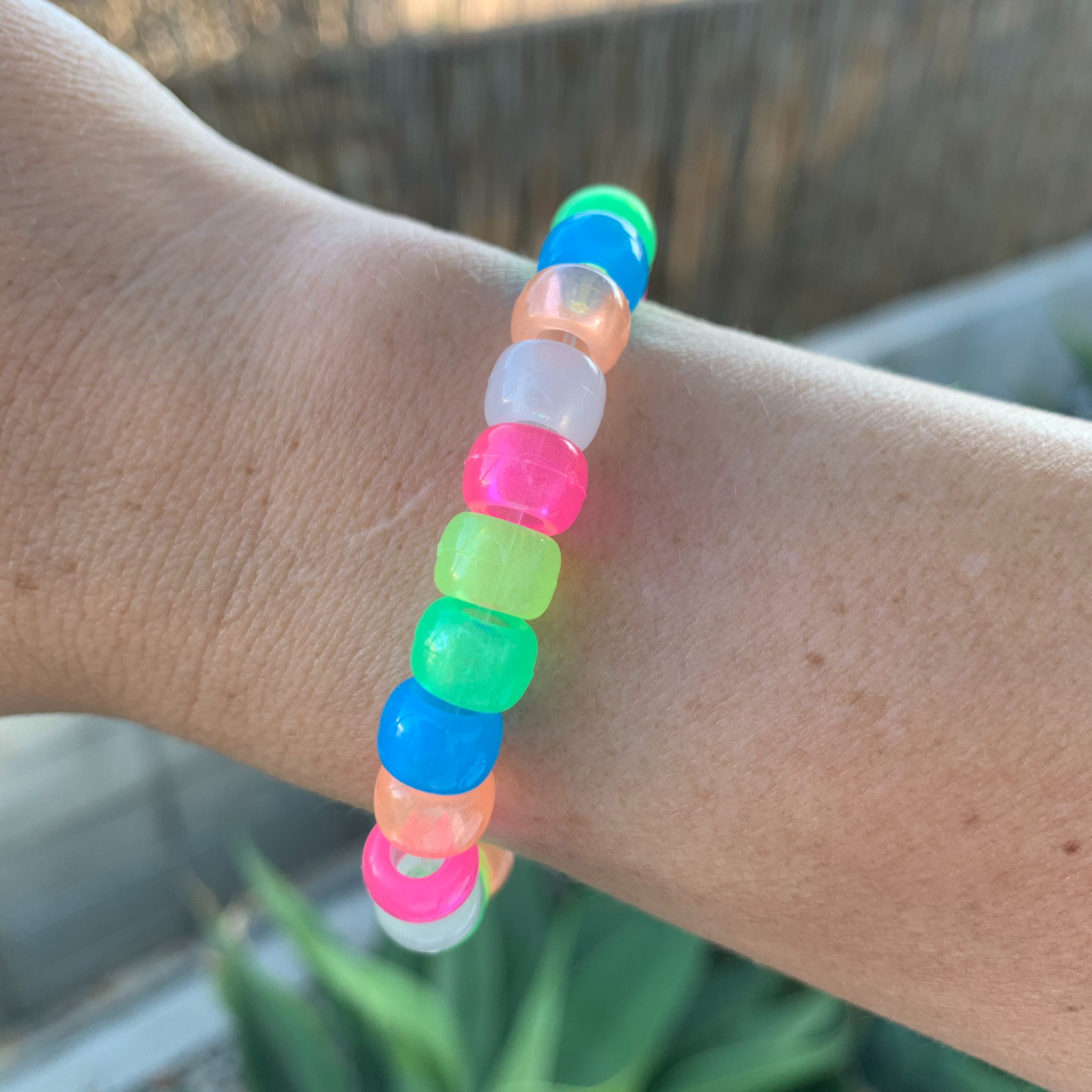 Multicolored Paper Bead Bracelet – Luster