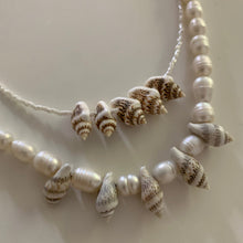 Load image into Gallery viewer, pearl and shell necklace
